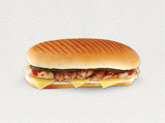 Tavuk Kaşarlı Sandviç