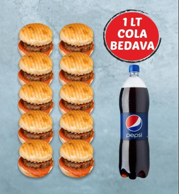 10'lu Islak Hamburger Menü