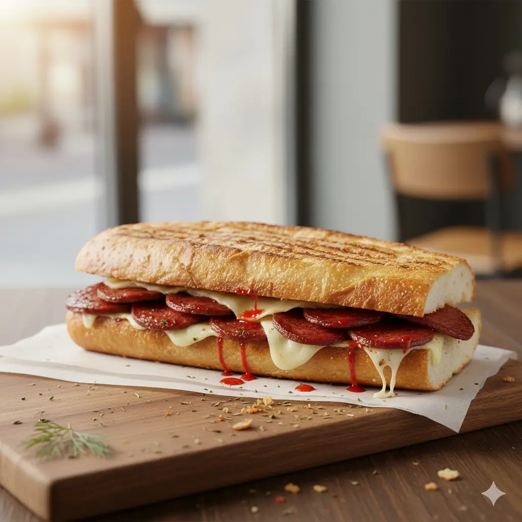 Yarım Ekmek Karışık Tost