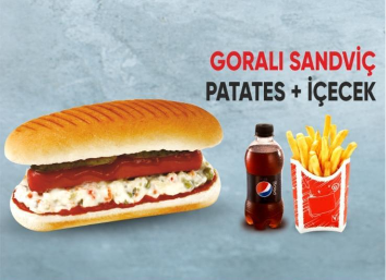 Goralı Sandviç Menü