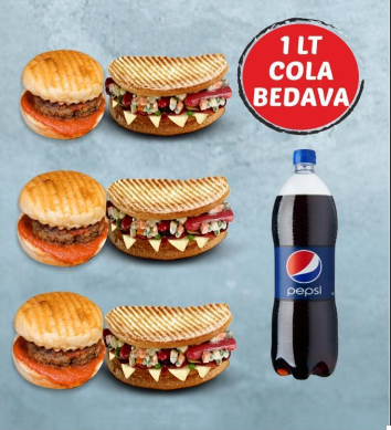 3 Islak + 3 Süper Ayvalık Menü